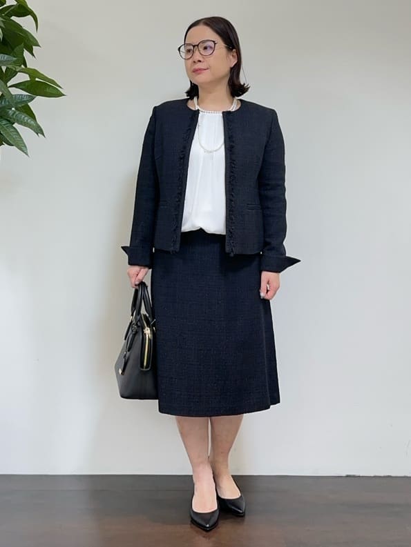 Asamiさんの「UNTITLED｜【追加6/日本製】2連フェイクパールネックレス」を使ったコーディネート