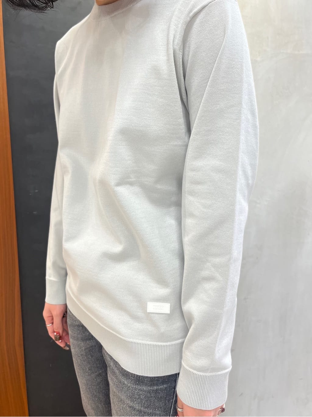 ちゃんみなさんの「TAKEO KIKUCHI｜【モンスターストレッチ】日本製 ウォッシュド デニムパンツ」を使ったコーディネート
