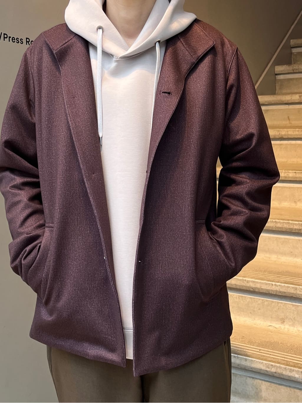 Shintaroさんの「TAKEO KIKUCHI｜【DOWN FABRIC】ダウンファブリック スタンドカラーブルゾン」を使ったコーディネート
