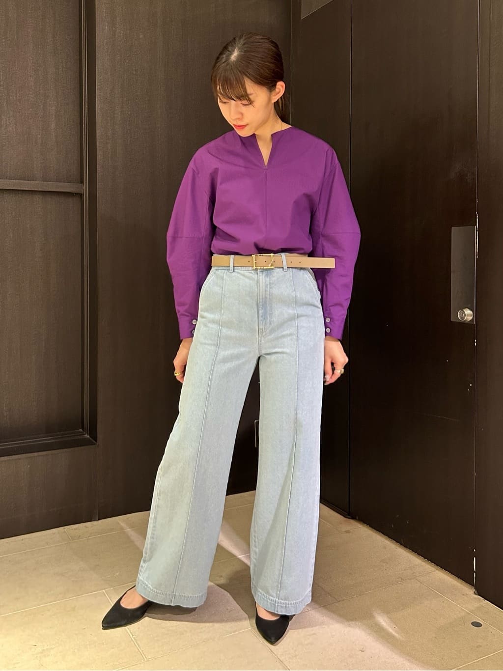 フジワラさんの「UNTITLED｜」を使ったコーディネート