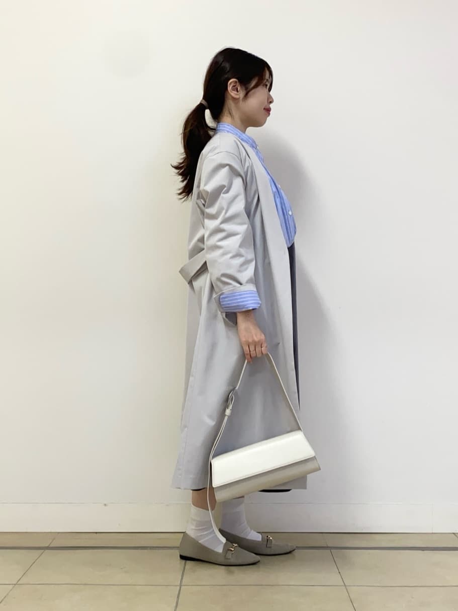 asamiさんの「UNTITLED｜◆【撥水】コットンライク ストレッチコート」を使ったコーディネート