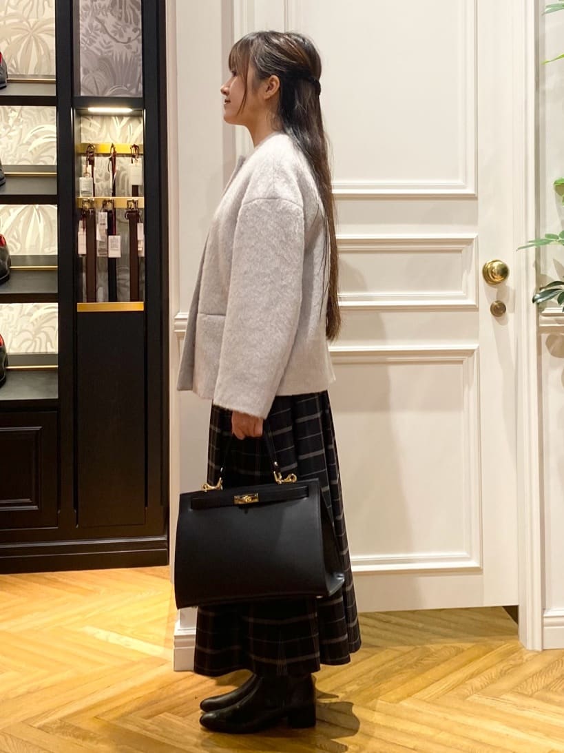c.wさんの「DRESSTERIOR｜◆ストレッチフルニードルプルオーバーニット」を使ったコーディネート
