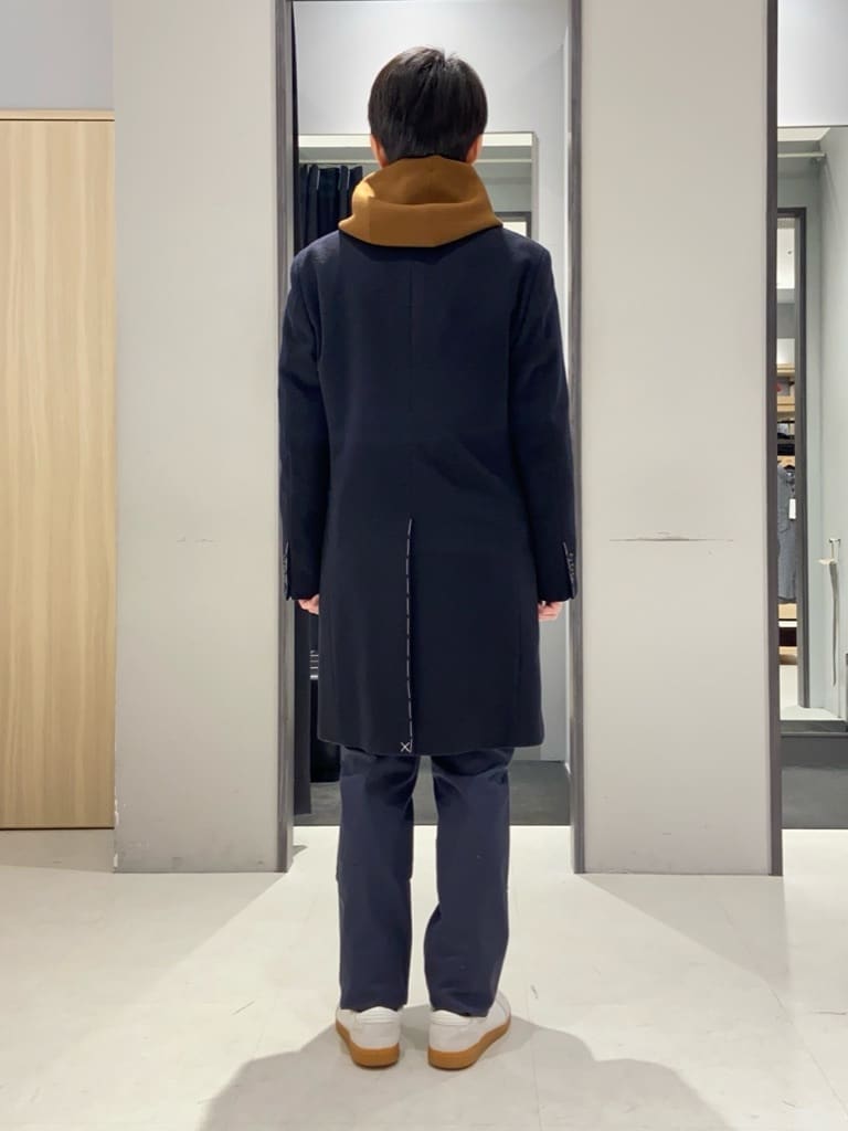 わいずみさんの「TAKEO KIKUCHI｜ウールカシミヤブレンド チェスターコート」を使ったコーディネート