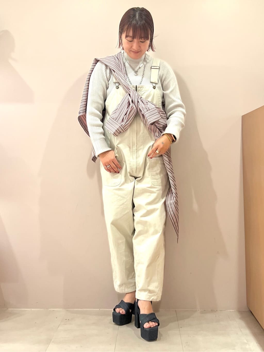 TAKAさんの「ESPERANZA｜ラク盛り厚底サンダルⅢ」を使ったコーディネート