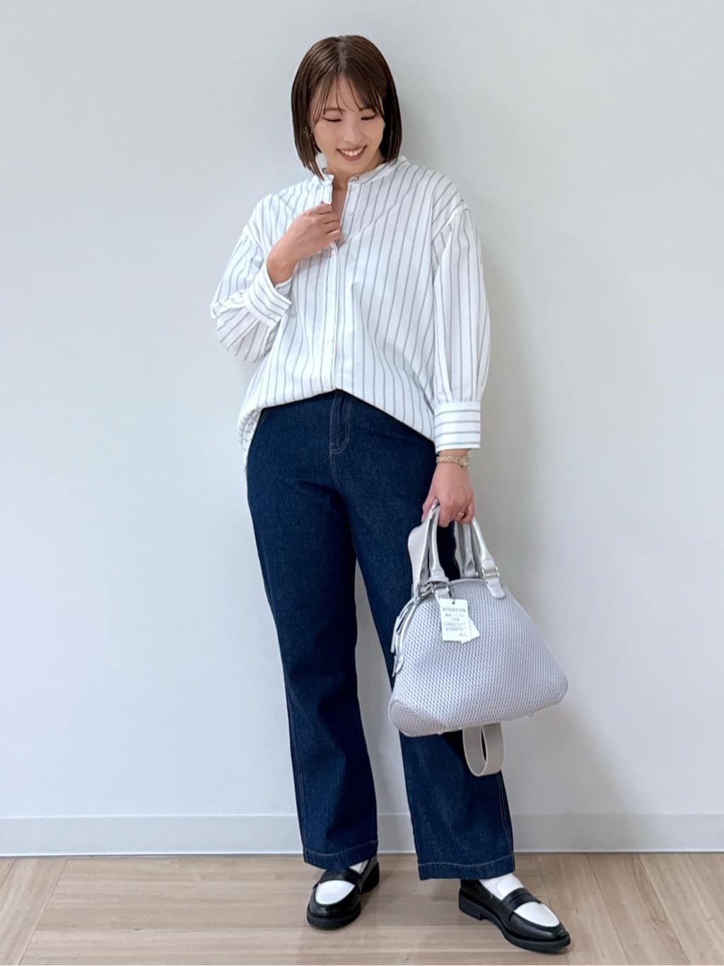 amiさんの「Reflect｜◆【軽羽織りに◎】フーデッドニットカーディガン」を使ったコーディネート