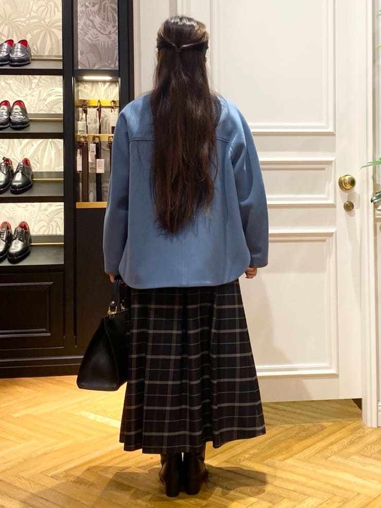 c.wさんの「DRESSTERIOR｜◆ストレッチフルニードルプルオーバーニット」を使ったコーディネート