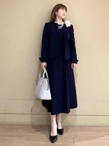 Juneさんの「UNTITLED｜【セレモニー対応】レイヤードフェイクパール」を使ったコーディネート