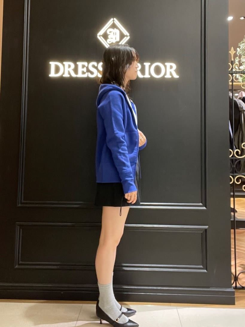 Karinさんの「DRESSTERIOR｜デキシー吊裏毛ジップアップパーカ」を使ったコーディネート