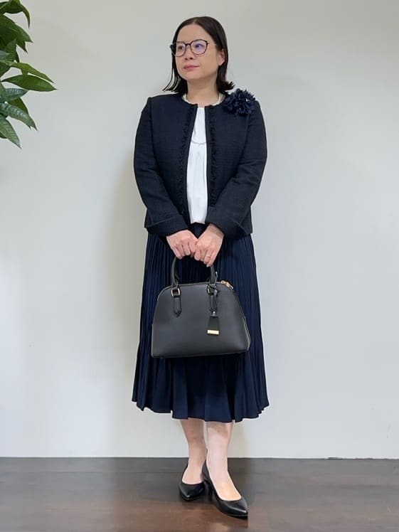 Asamiさんの「UNTITLED｜【追加6/日本製】2連フェイクパールネックレス」を使ったコーディネート