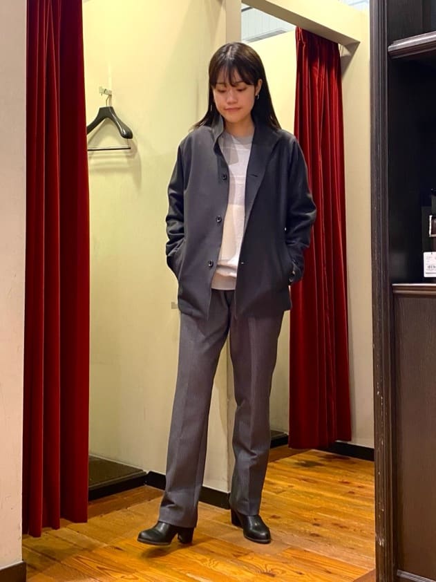 かわぴーさんの「TAKEO KIKUCHI｜【DOWN FABRIC】ダウンファブリック スタンドカラーブルゾン」を使ったコーディネート