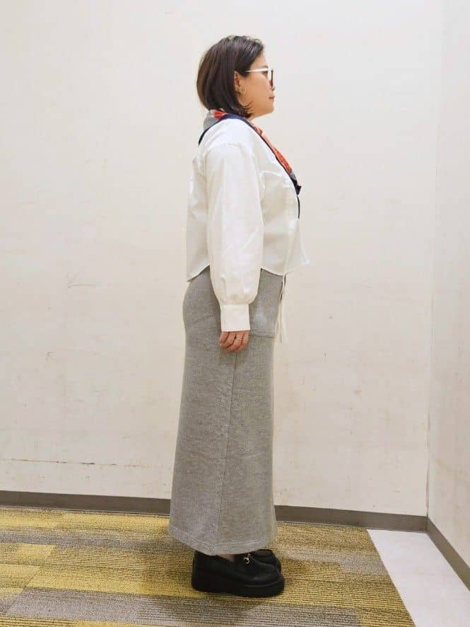 okayuさんの「THE SHOP TK｜◆【ONOFF活躍／セレモニー／通勤】CAVIAN Wブレストジャケット／洗える」を使ったコーディネート
