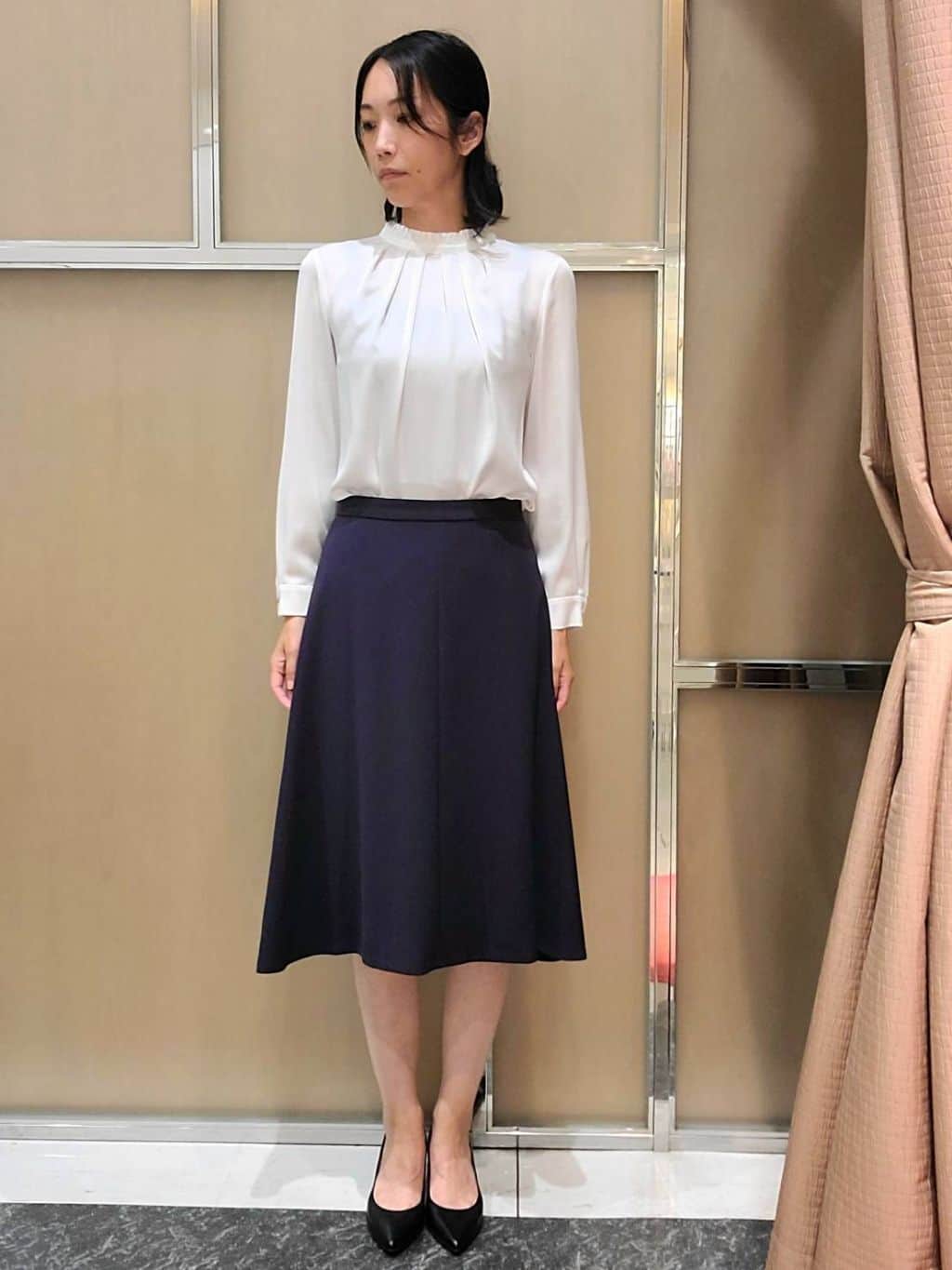 Isaさんの「UNTITLED｜【日本製・本革】Comfit Dresser Pumps（コンフィットドレッサーパンプス）」を使ったコーディネート