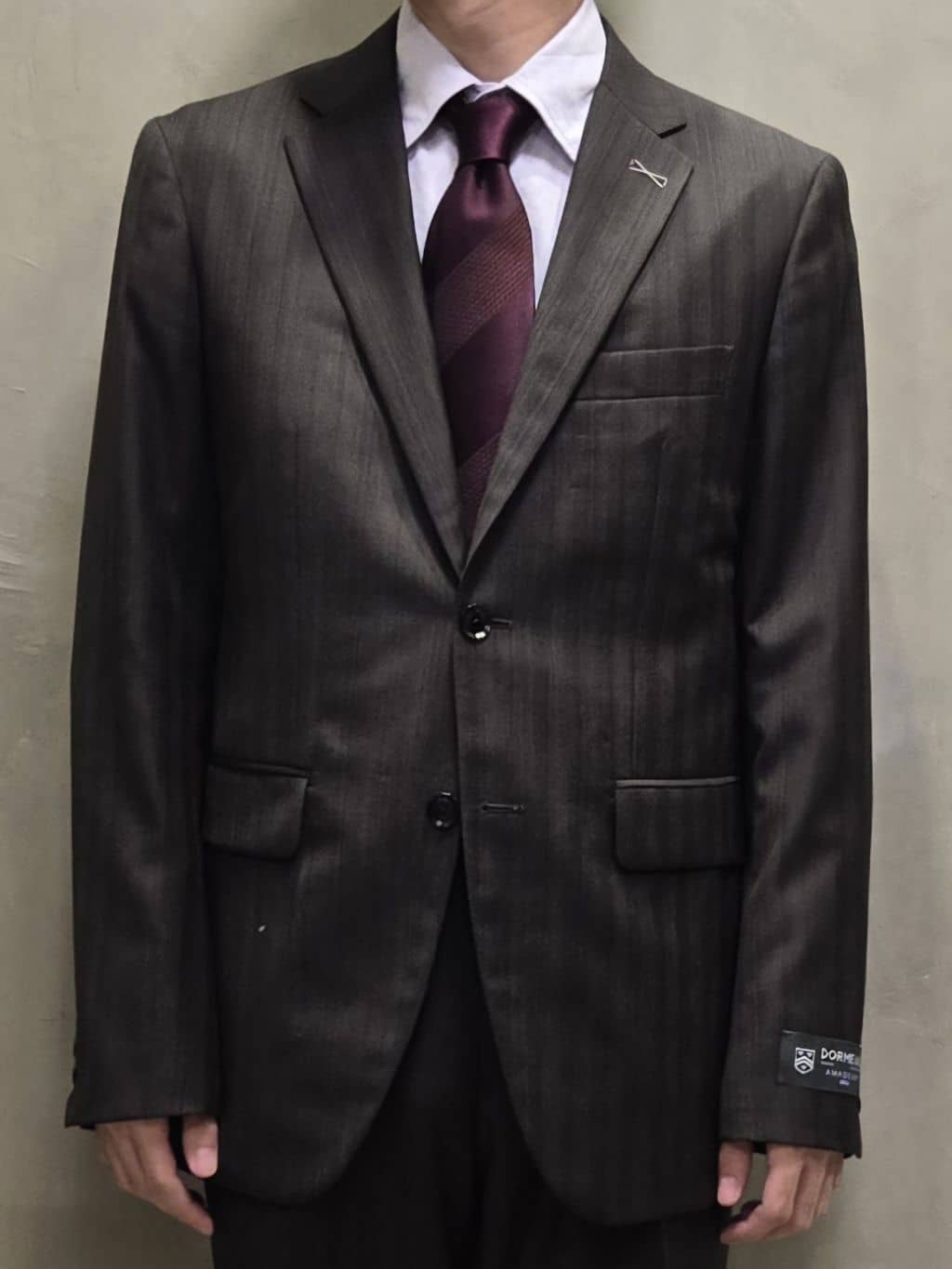 白木駆さんの「TAKEO KIKUCHI｜【Made in JAPAN】市松紋 ドレスシャツ」を使ったコーディネート