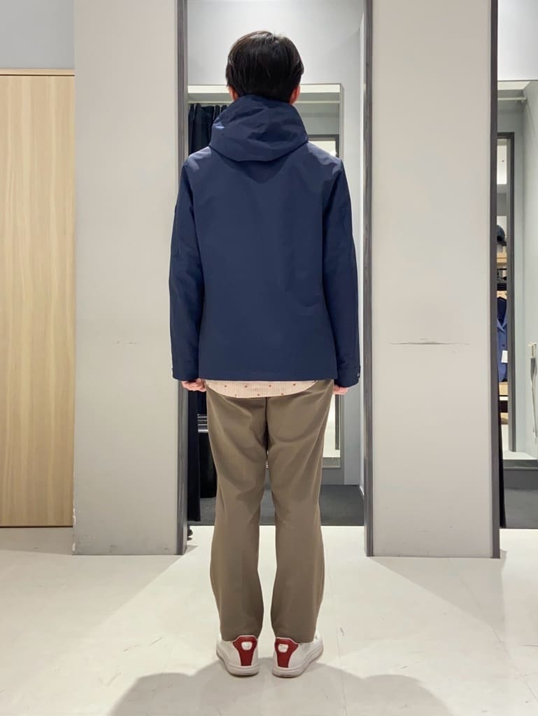 わいずみさんの「TAKEO KIKUCHI｜ハットモチーフ ジャカード ストライプ シャツ」を使ったコーディネート