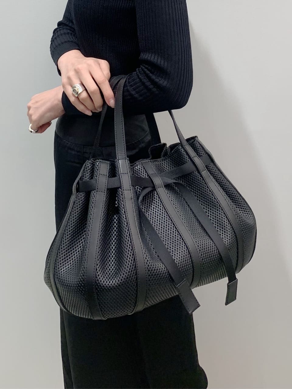Kさんの「HIROKO HAYASHI｜PANIER（パニエ） ハンドバッグ」を使ったコーディネート