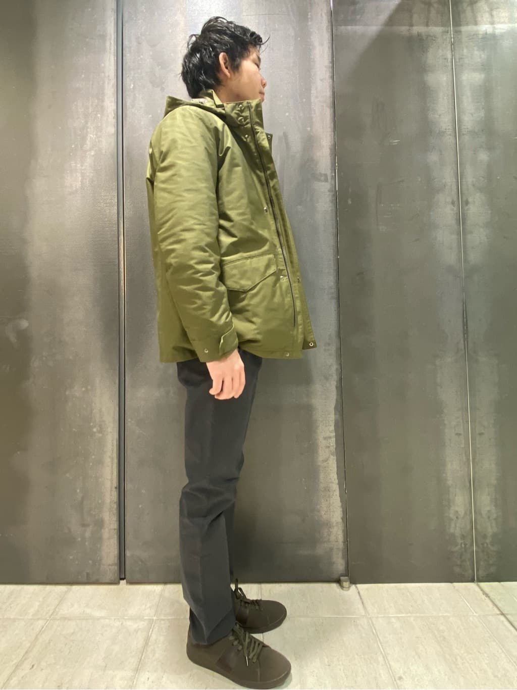 shoumaさんの「TAKEO KIKUCHI｜【Made in JAPAN】播州織 ヘリンボン ストレート パンツ」を使ったコーディネート