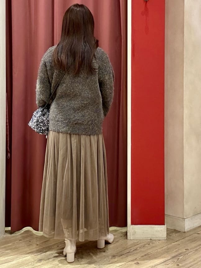 mayuckyさんの「SHOO･LA･RUE｜◆【セレモニーからデイリーまで】女性らしさあふれる チュールスカート」を使ったコーディネート