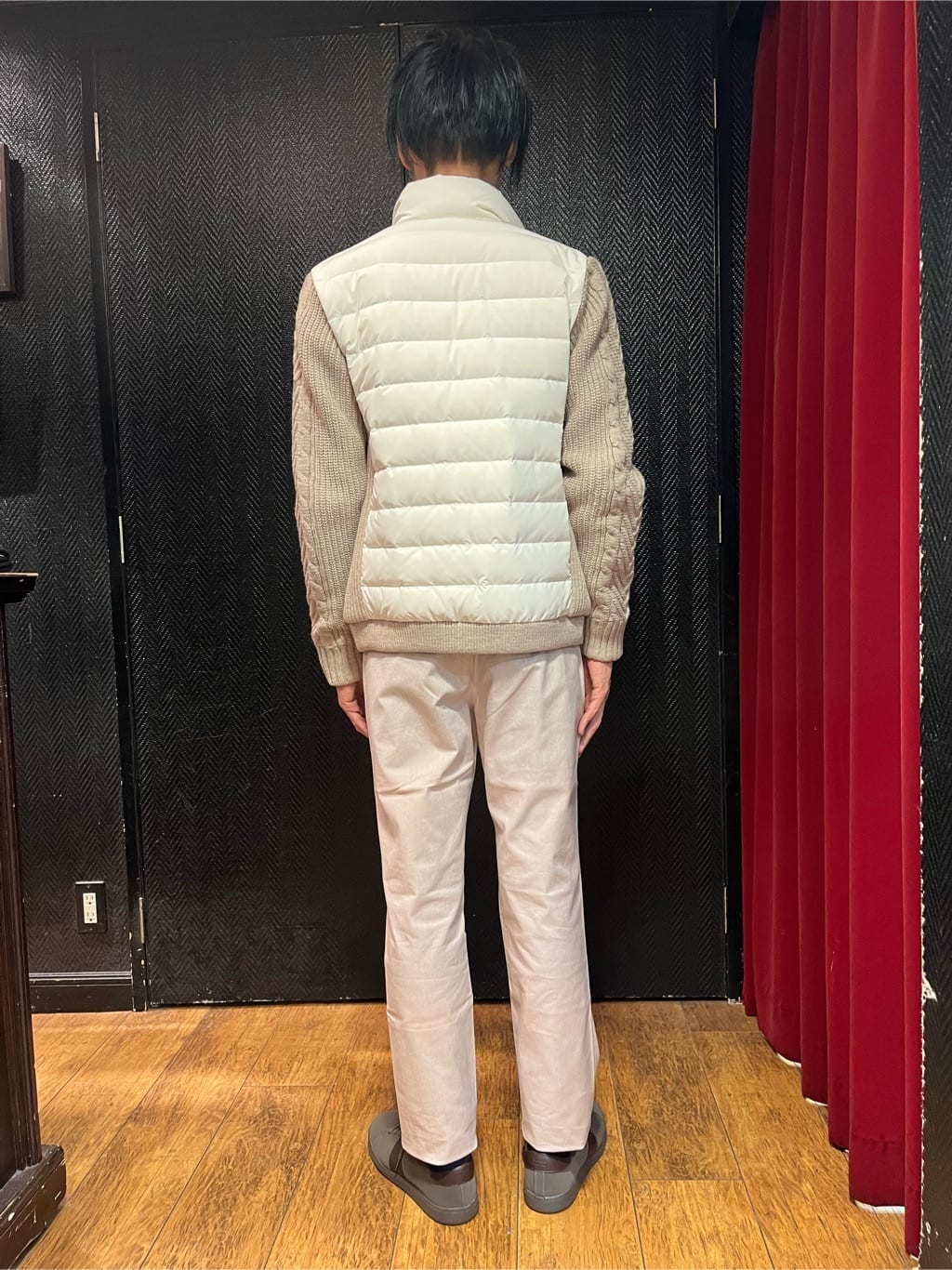  matsuさんの「TAKEO KIKUCHI｜【全7サイズ&times;8色展開！】トップマルチヘリンボン パンツ」を使ったコーディネート