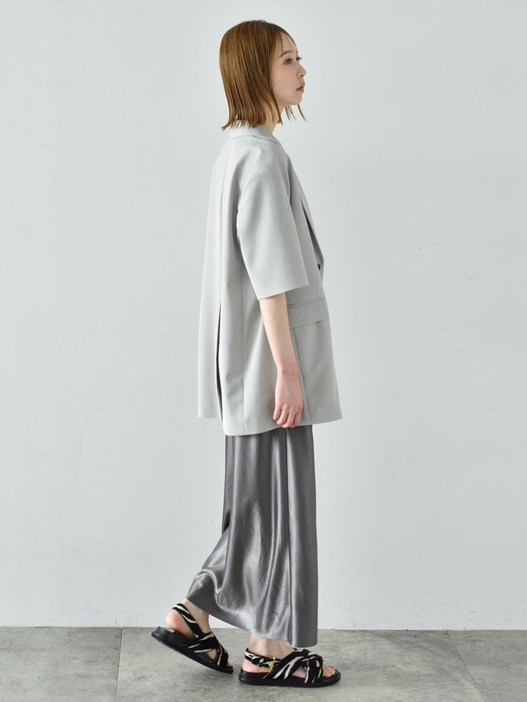 harekoさんの「CODE A｜◆half sleeve jacket」を使ったコーディネート