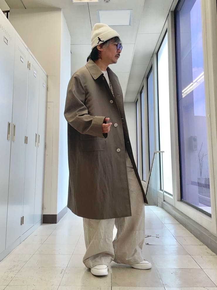 MAKOTO AIさんの「TAKEO KIKUCHI｜ラスタウォーカーニットCAP」を使ったコーディネート