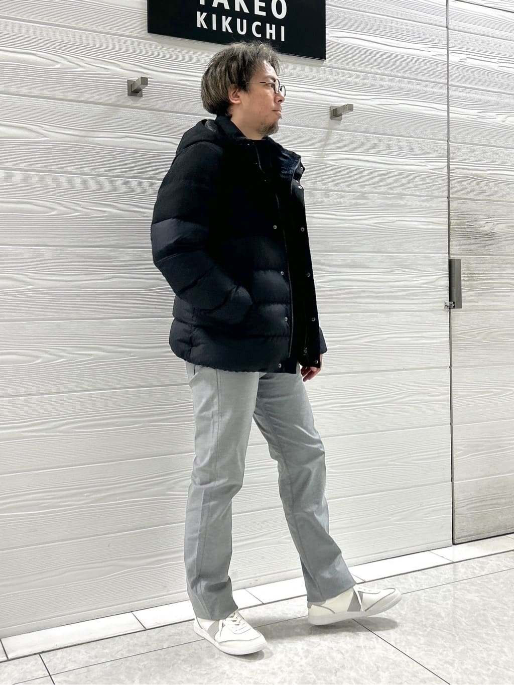 すーさんの「TAKEO KIKUCHI｜【Made in JAPAN】播州織 ストレッチ パンツ」を使ったコーディネート