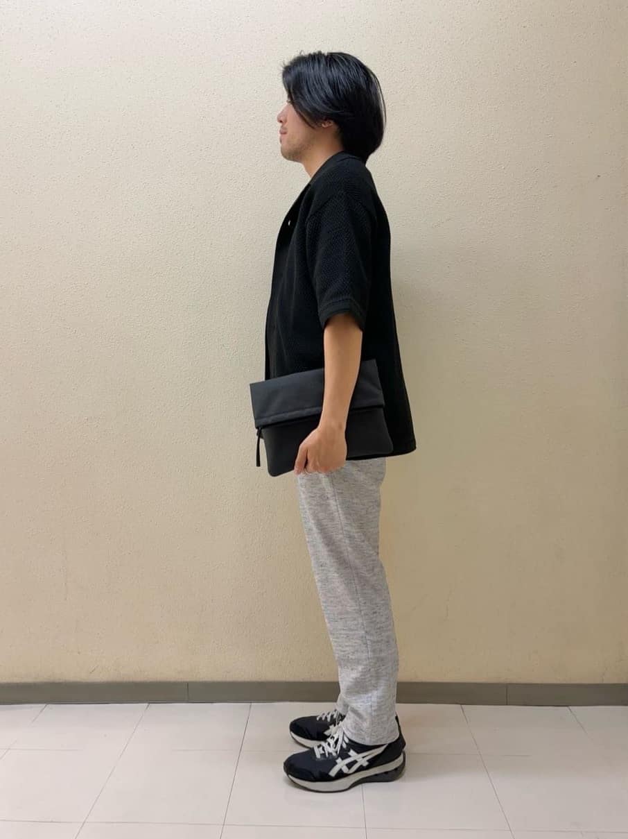 及川さんの「TAKEO KIKUCHI｜【抗菌防臭／5サイズ展開】ハイゲージポンチ Tシャツ」を使ったコーディネート