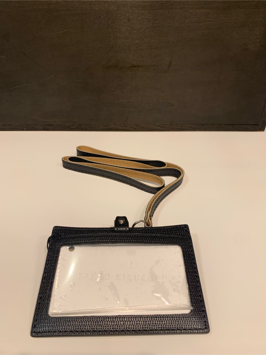 木村剛さんの「TAKEO KIKUCHI｜【ソフト＆ナチュラル】ミニメッシュ レザー IDカードホルダー」を使ったコーディネート