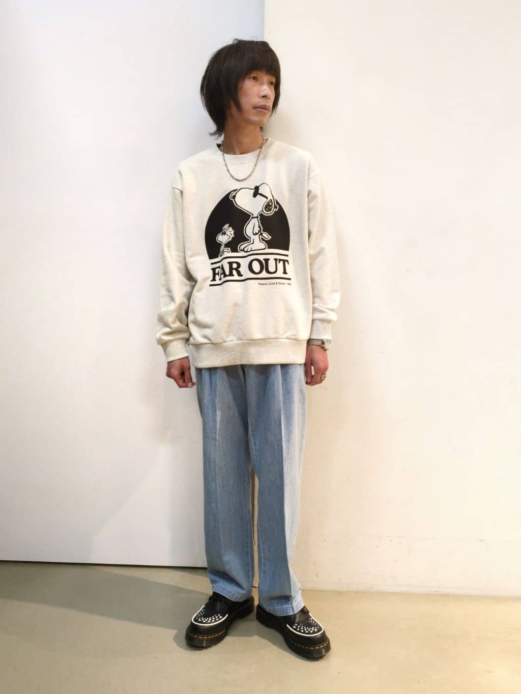 takeさんの「THE SHOP TK｜◆綿麻デニムカバーオール　セットアップ可」を使ったコーディネート