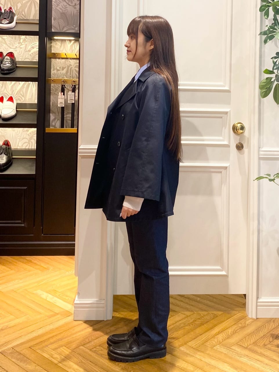 c.wさんの「DRESSTERIOR｜◆ウォッシャブル コットンカシミヤ混ニット」を使ったコーディネート