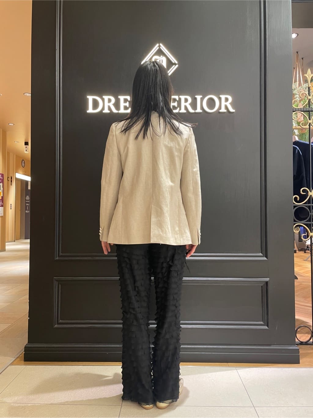 Karinさんの「DRESSTERIOR｜◆ソフトレザーバレエシューズ」を使ったコーディネート