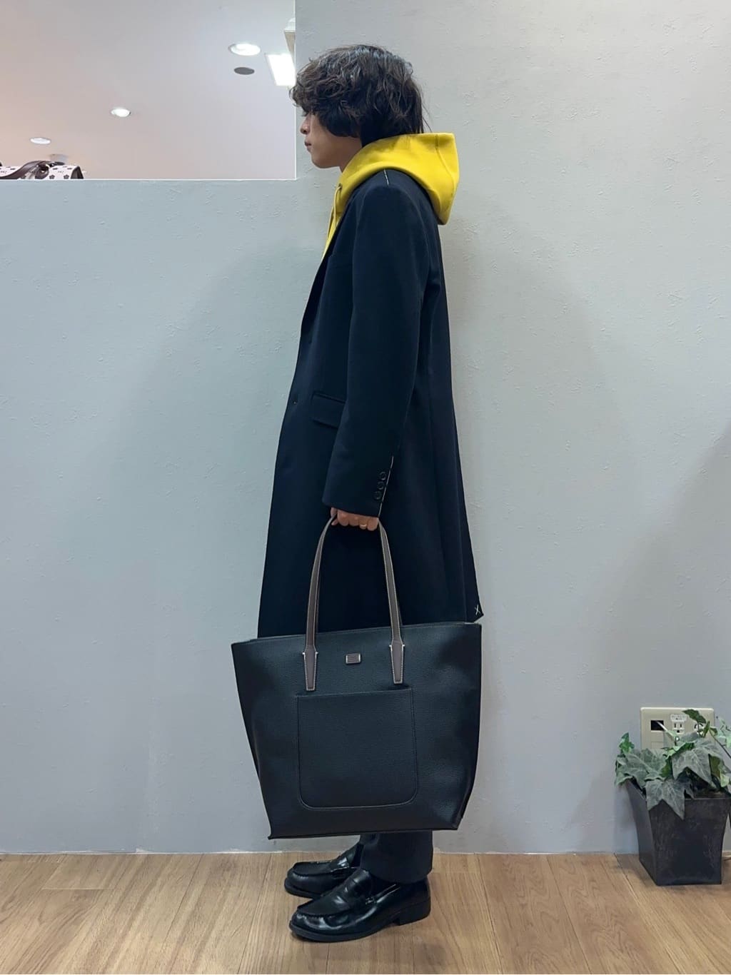 Uさんの「TAKEO KIKUCHI｜ウールカシミヤブレンド チェスターコート」を使ったコーディネート