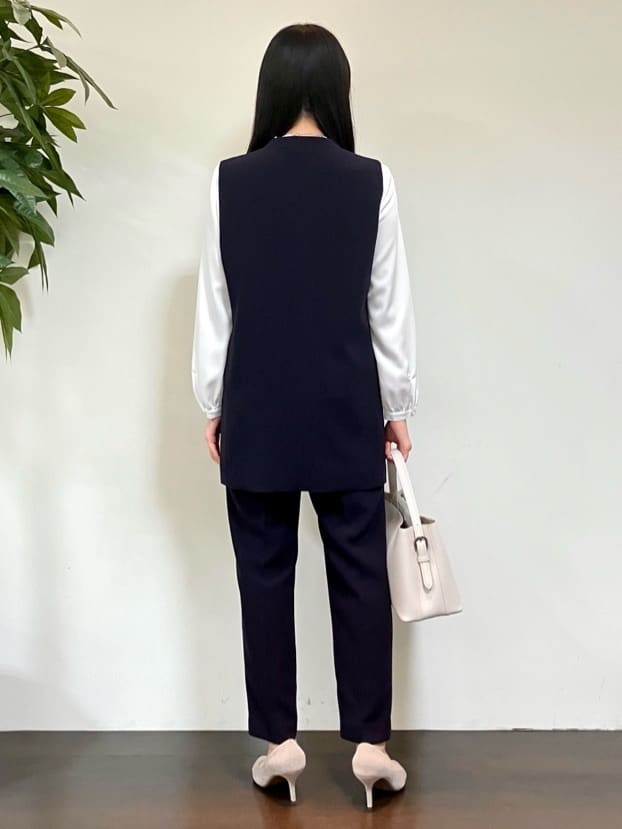 カレンさんの「UNTITLED｜【追加6/日本製】2連フェイクパールネックレス」を使ったコーディネート