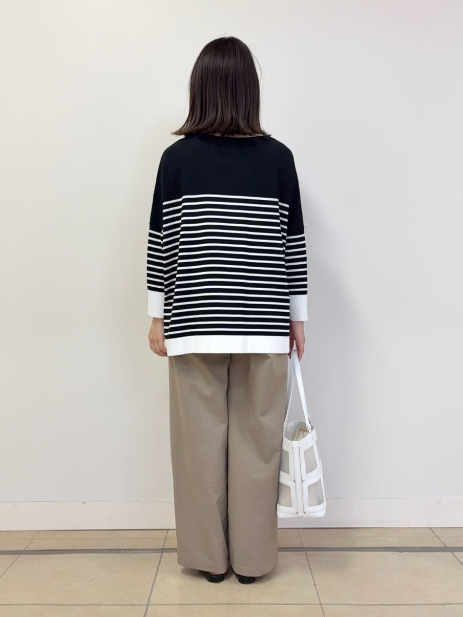 asamiさんの「UNTITLED｜◆【セットアップ可能】フロントラップ ワイドパンツ」を使ったコーディネート