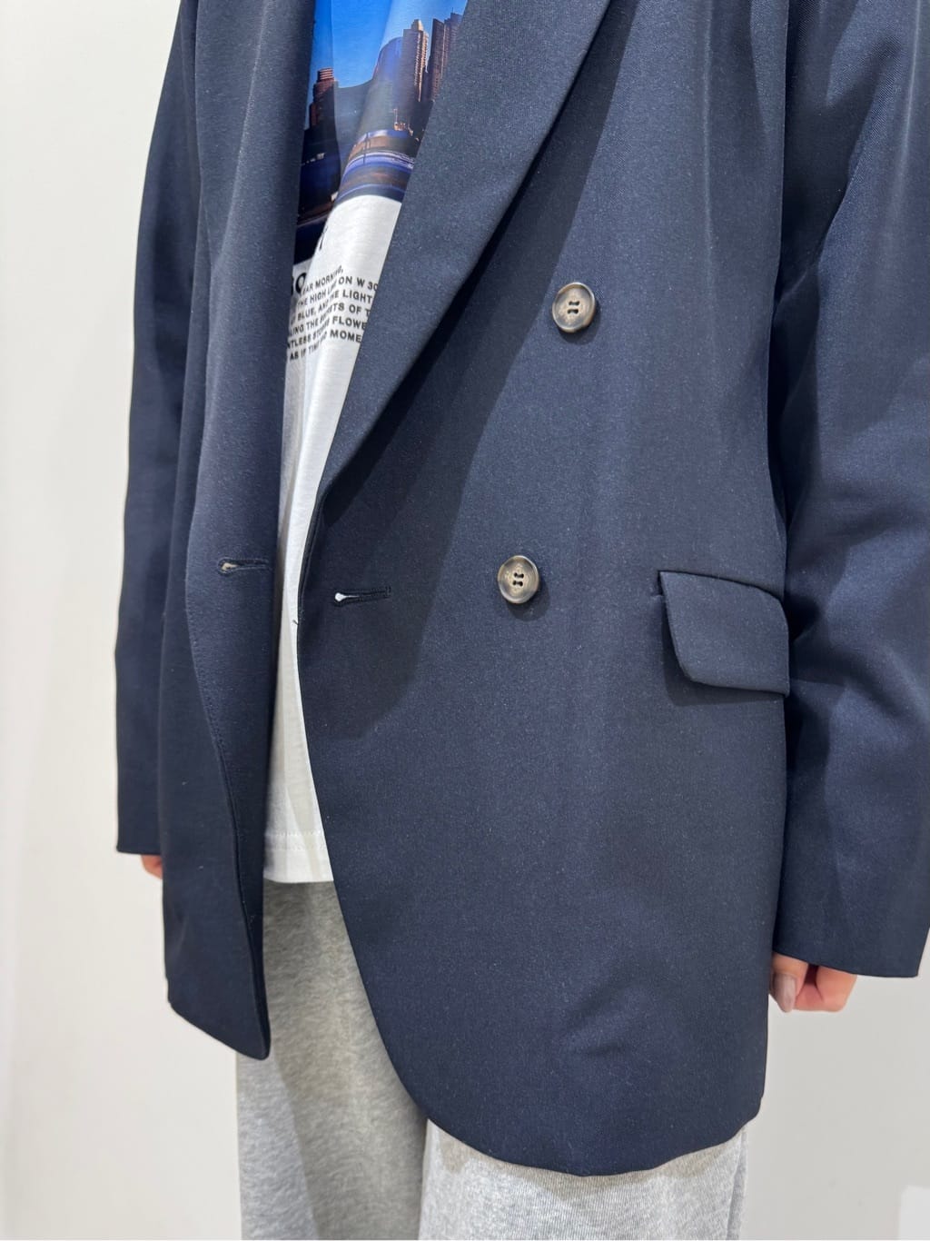 haruさんの「Dessin｜◆【セットアップ可能・洗える】ダブルジャケット（S～L)」を使ったコーディネート