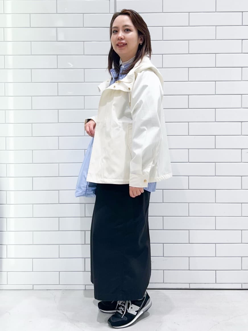 chicchi♪さんの「OPAQUE.CLIP｜◆《SS-LLsize》撥水フードブルゾン【洗濯機洗い可／花粉対応】」を使ったコーディネート