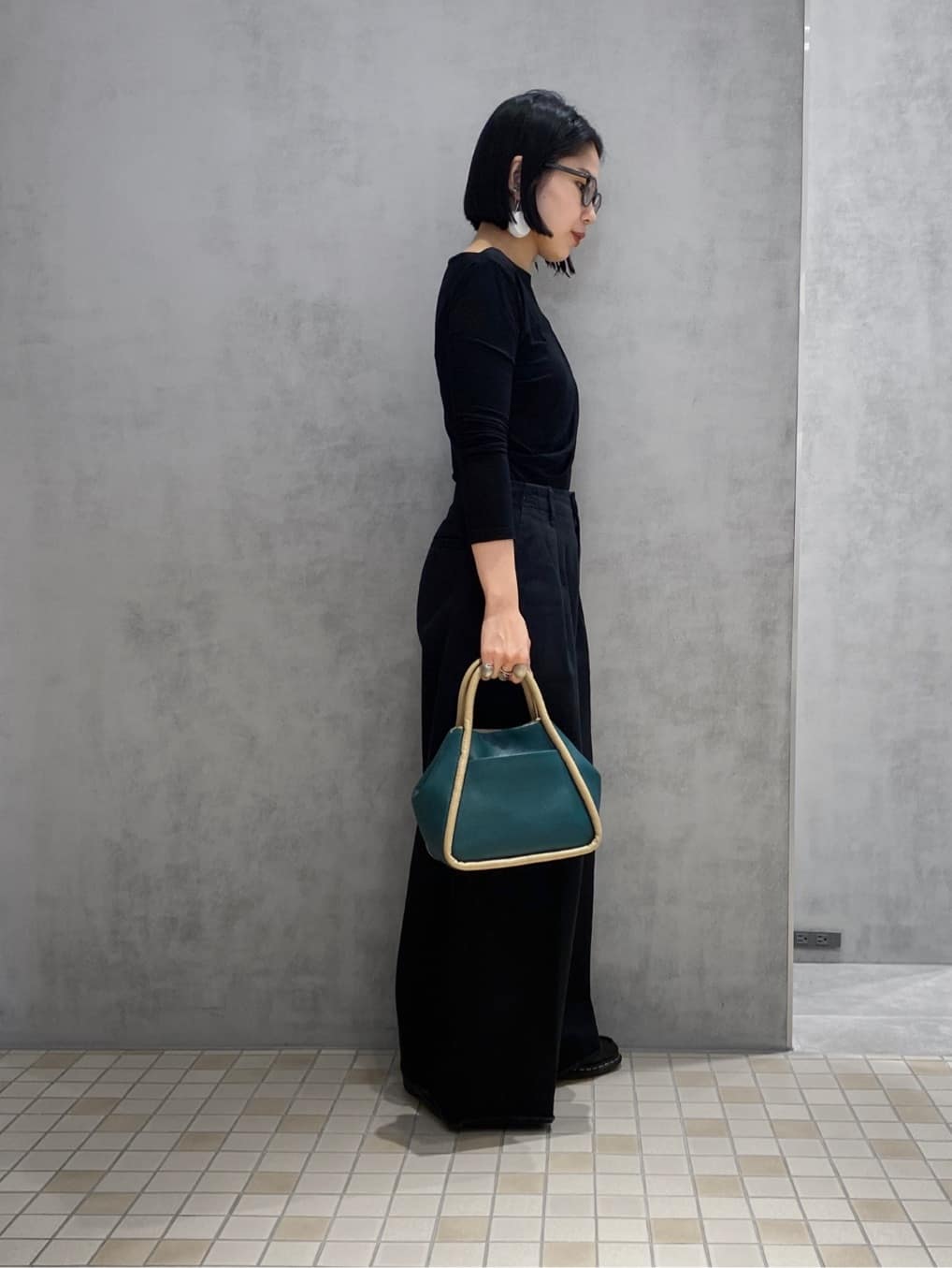 Uさんの「HIROKO HAYASHI｜PEPE CERCHIO（ペペ チェルキオ）ピアス」を使ったコーディネート
