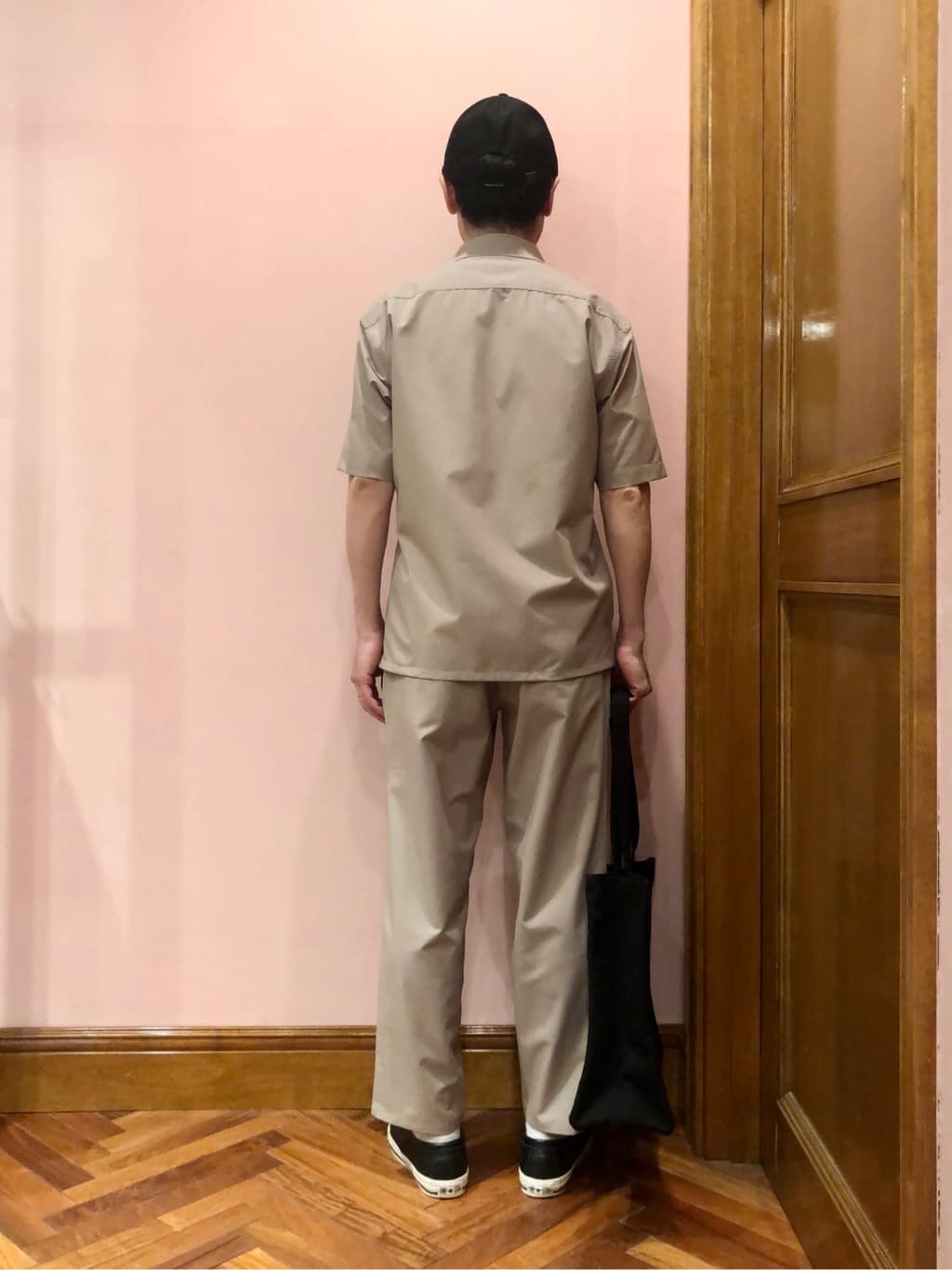 OKJさんの「DRESSTERIOR｜Dロゴ メッシュキャップ」を使ったコーディネート