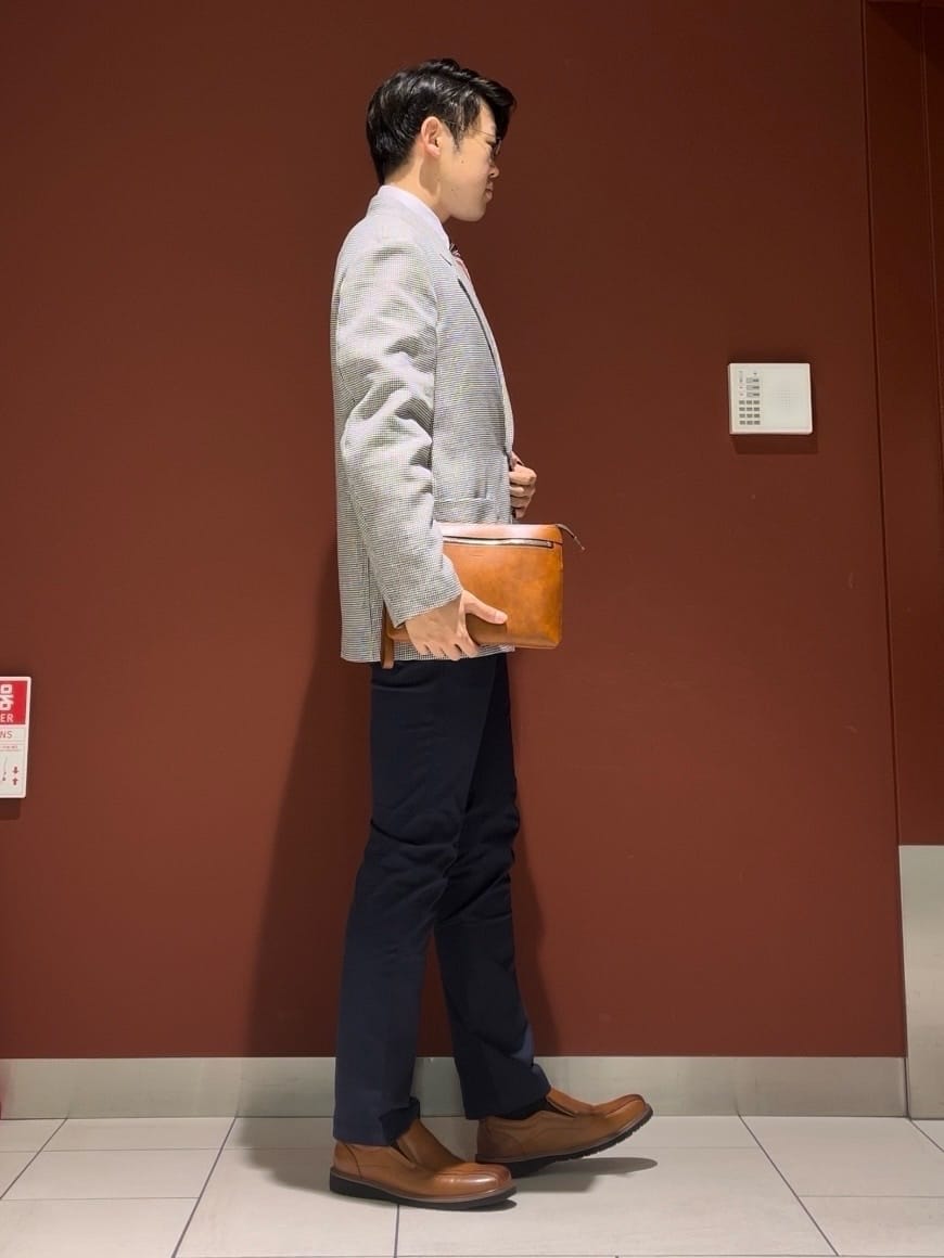 ジュンさんの「TAKEO KIKUCHI｜【Made in JAPAN】市松紋 ドレスシャツ」を使ったコーディネート