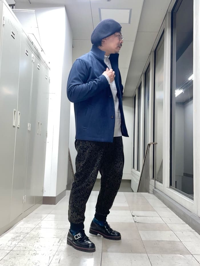 MAKOTO AIさんの「TAKEO KIKUCHI｜【DOWN FABRIC】ダウンファブリック スタンドカラーブルゾン」を使ったコーディネート