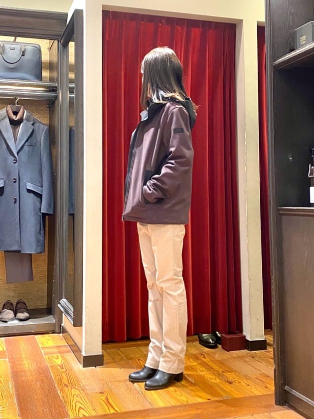 かわぴーさんの「TAKEO KIKUCHI｜【Made in JAPAN】播州織 ヘリンボン ストレート パンツ」を使ったコーディネート