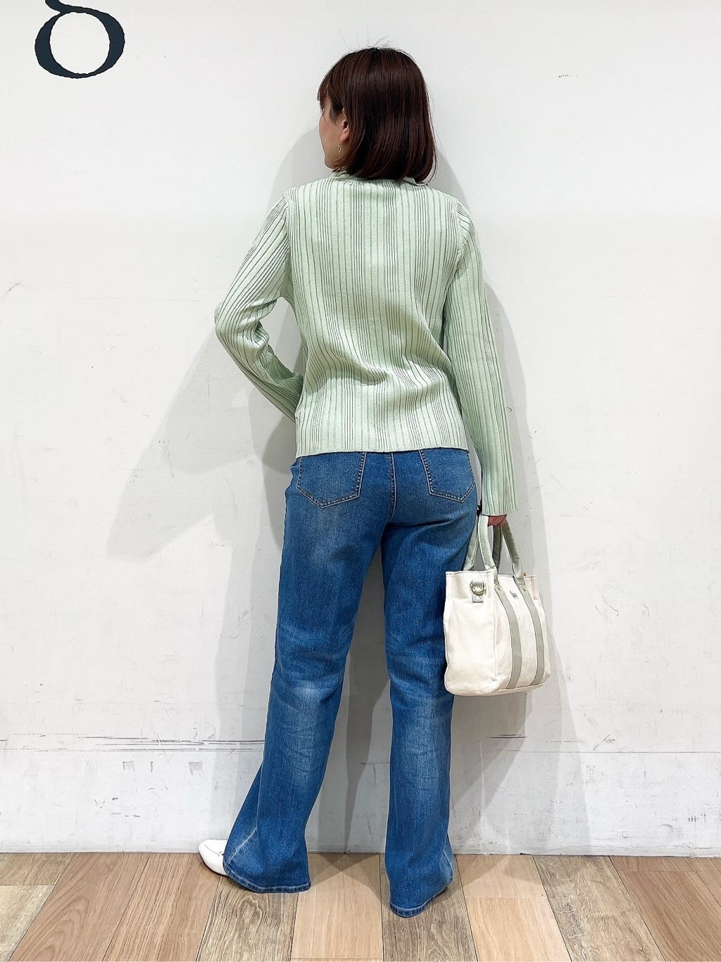 山さんさんの「grove｜【Lee別注】スクエアキャンバストート」を使ったコーディネート