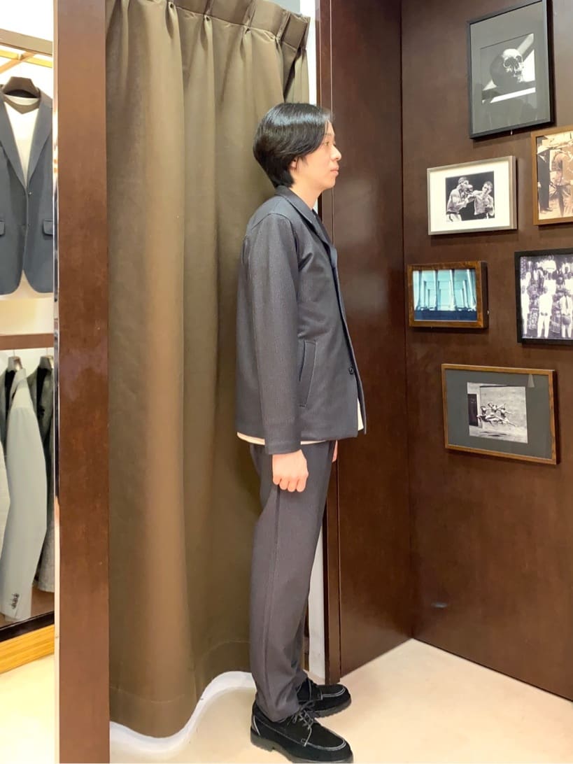 コバヤシさんの「TAKEO KIKUCHI｜【DOWN FABRIC】ダウンファブリック スタンドカラーブルゾン」を使ったコーディネート