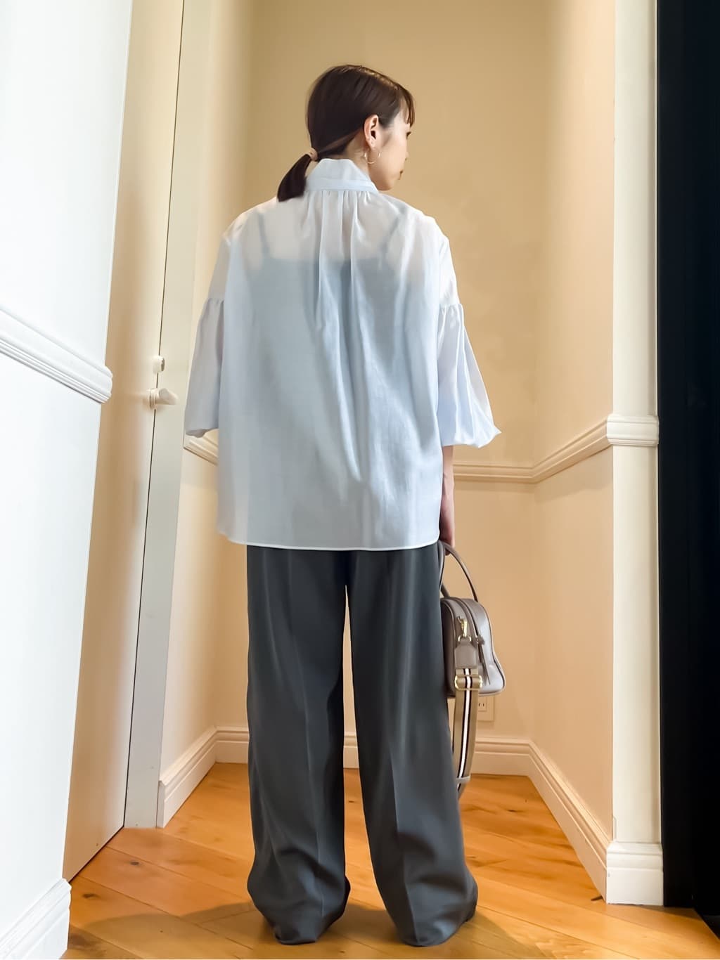 HOMMAさんの「DRESSTERIOR｜◆【ショルダー/2ＷＡＹ】ミニボストン」を使ったコーディネート