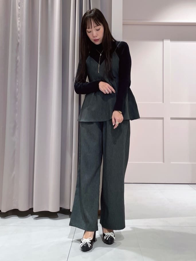 maiさんの「ESPERANZA｜3WAYチャンキーヒールパンプス」を使ったコーディネート