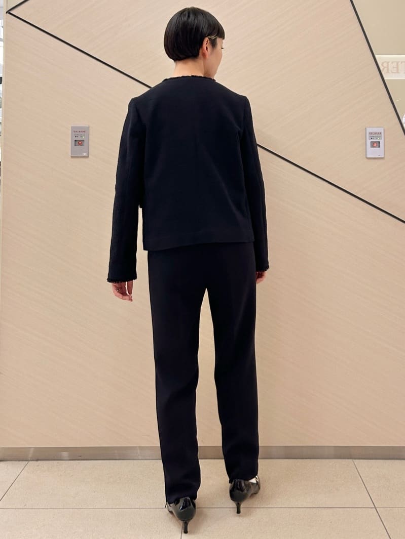 OCHIAIさんの「DRESSTERIOR｜【セレモニー】オケージョンツイードジャケット」を使ったコーディネート