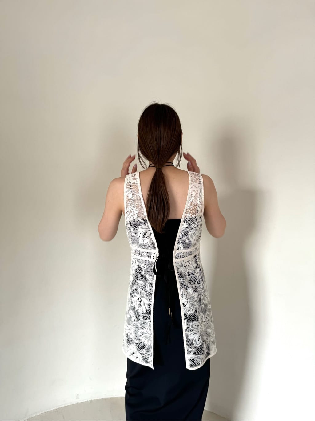 designer yukaさんの「CODE A｜slit jersey skirt」を使ったコーディネート