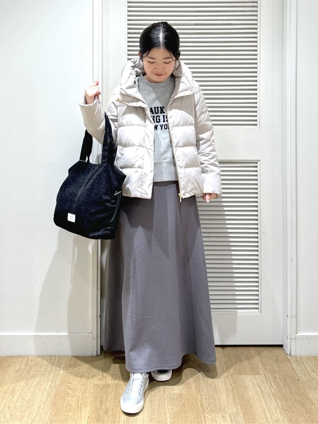 Harunaさんの「Dessin｜◆【洗える】ロゴスウェット（S～L）」を使ったコーディネート