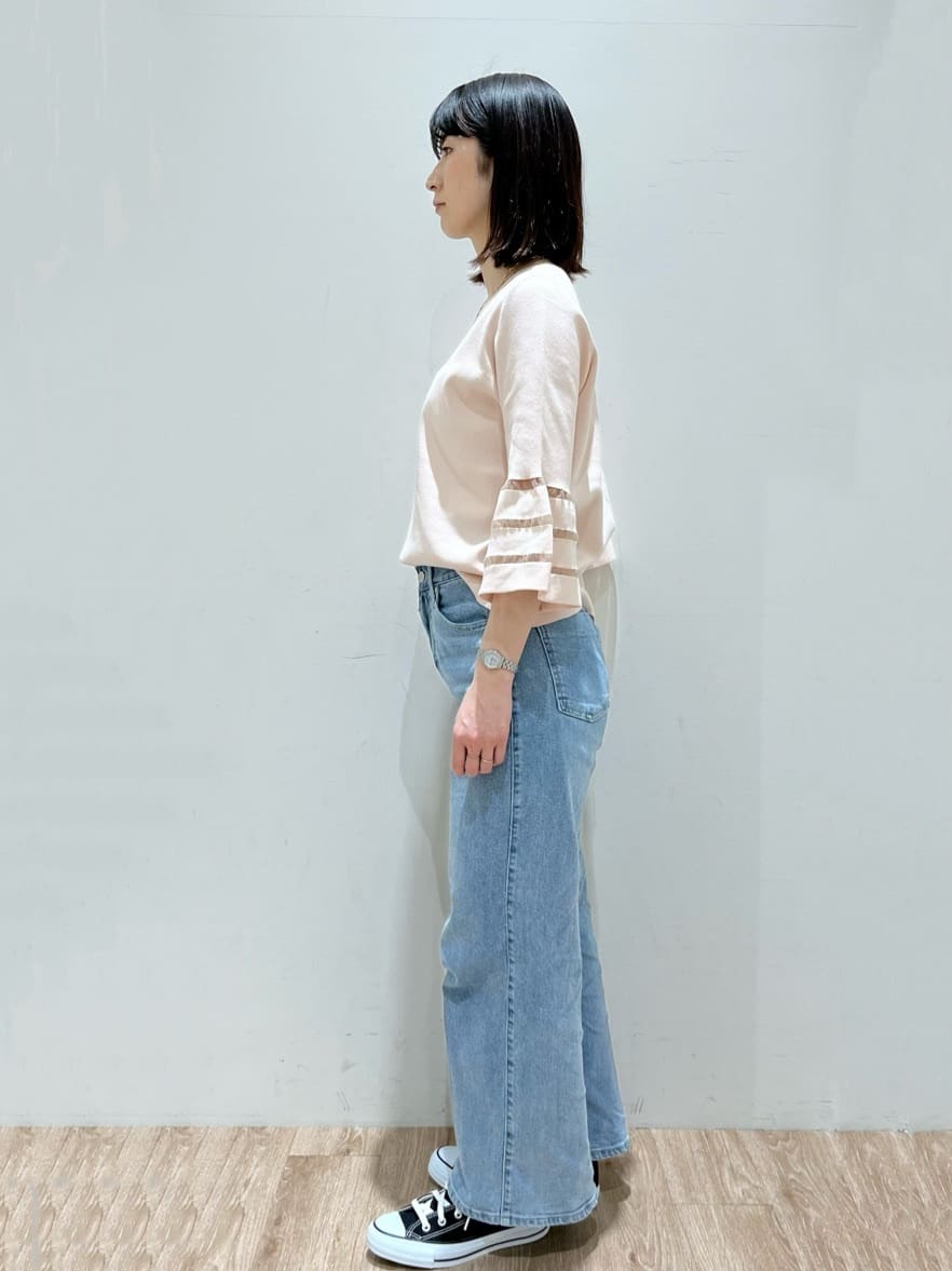 momokoさんの「OPAQUE.CLIP｜CONVERSE キャンバス オールスター HI」を使ったコーディネート