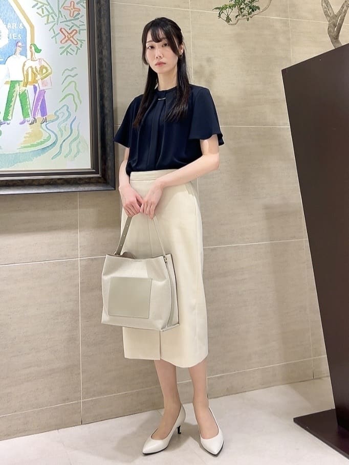 sechiさんの「UNTITLED｜【日本製・本革】Comfit Dresser Pumps（コンフィットドレッサーパンプス）」を使ったコーディネート