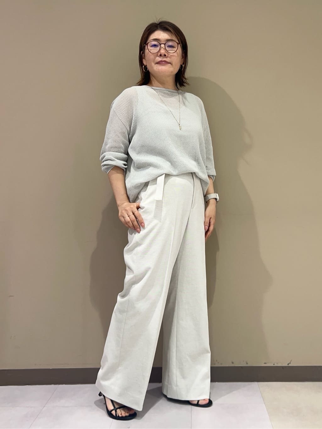 fukuさんの「UNTITLED｜リーベルラメベア天竺プルオーバファブリック」を使ったコーディネート